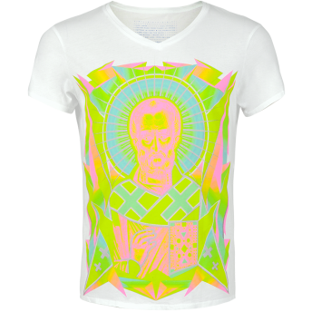 Nicolas — Neon Graphic T-shirt by Volga Verdi