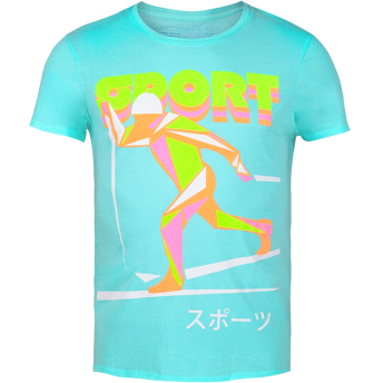 The Olympic — Neon Graphic t-shirt by Volga Verdi