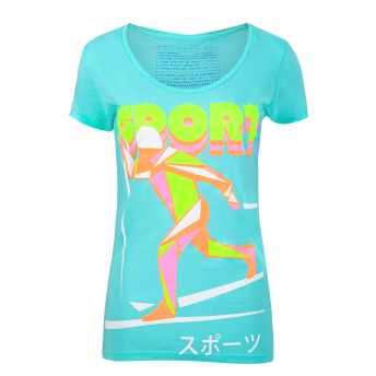 The Olympic — Neon Graphic t-shirt by Volga Verdi